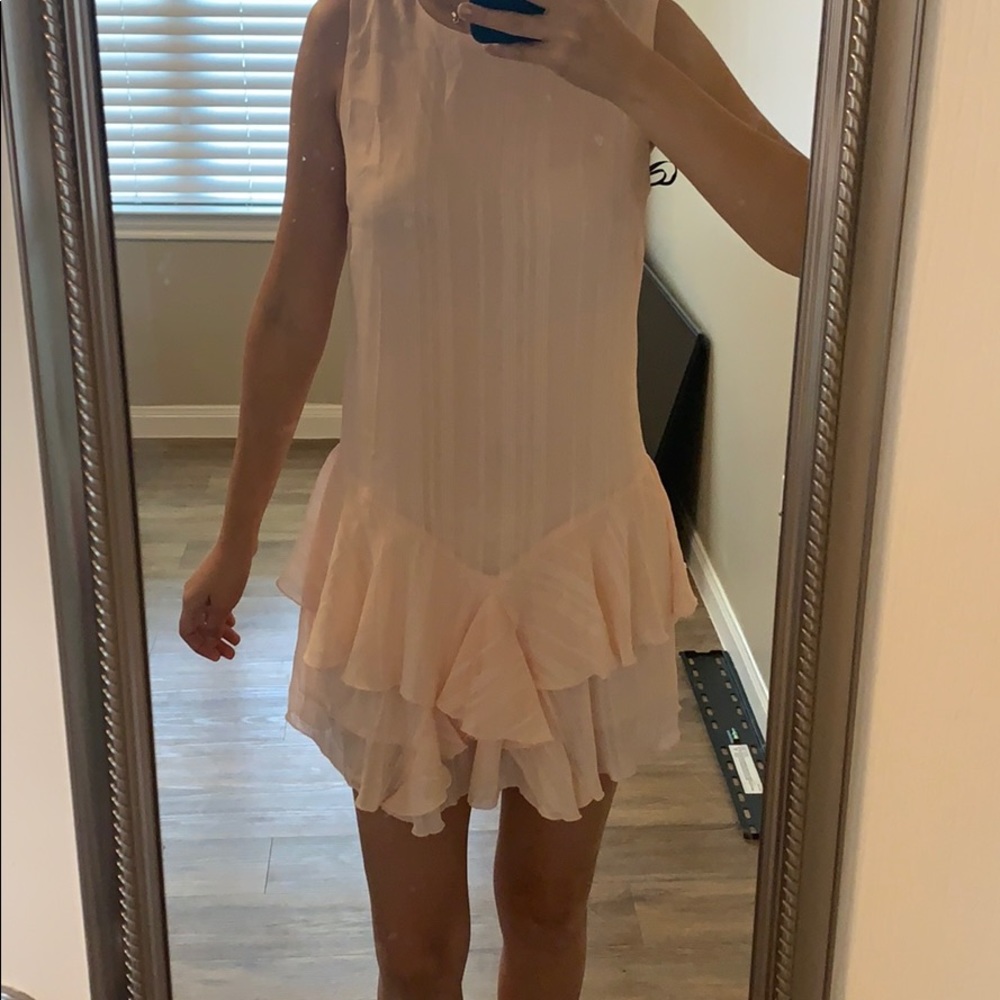 Melon pink dress
